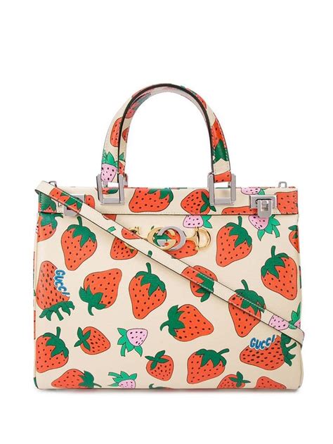 strawberry shortcake gucci bag|Gucci super mini bag.